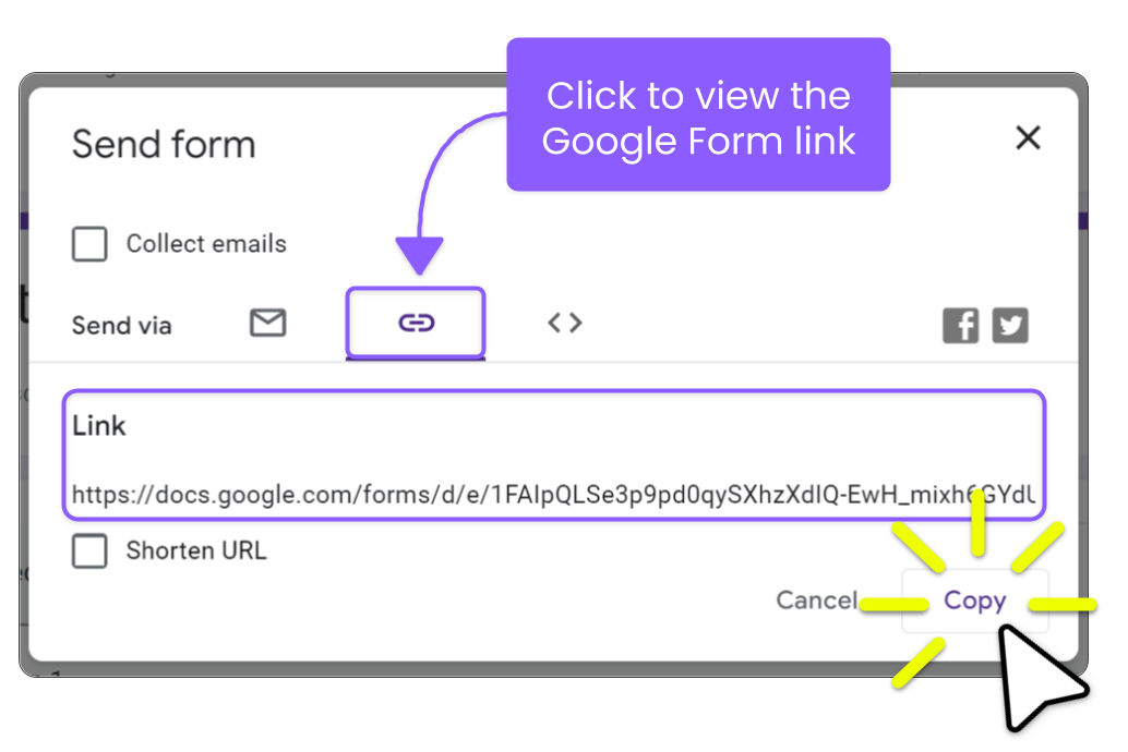 How to use google form on weschool weschool